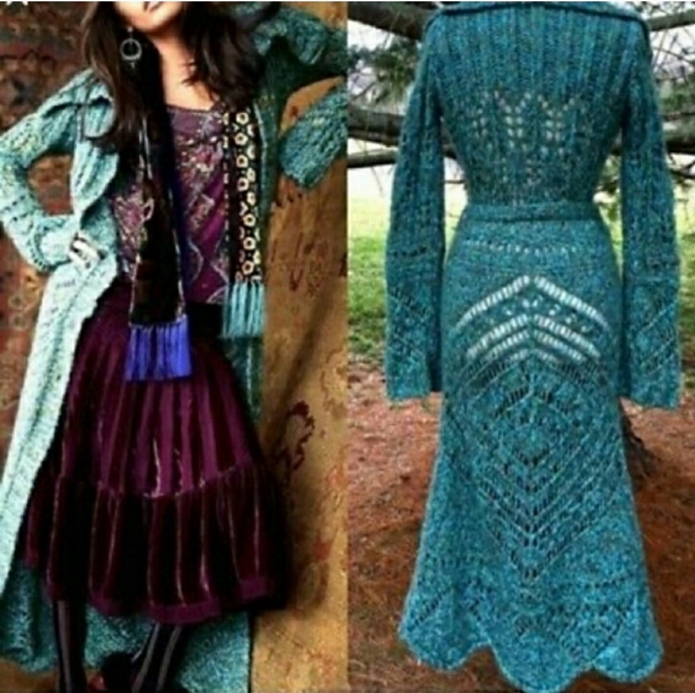 Free People Budapest Day Dream Duster Cardigan Sweater